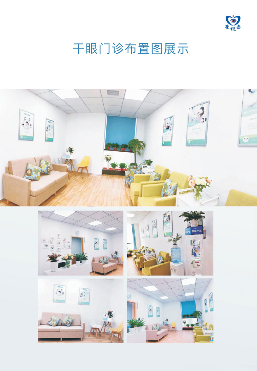 干眼門(mén)診分布圖